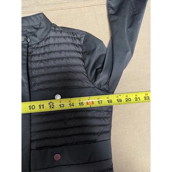 Moncler Jacket Mens Small Black Premiere Quilted Down Longline Snap Front - Picture 16 of 16